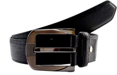 

Brounplus Boys Casual Black Artificial Leather Belt
