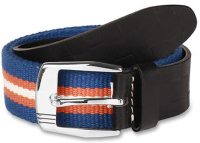 

Paradigm Design Lab Men Casual Orange, Blue Genuine Leather Belt