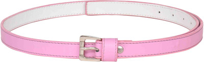 

Scarleti Girls Casual Pink Artificial Leather Belt, Light pink
