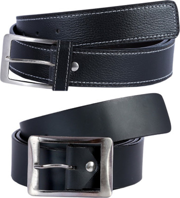 

Hardys Men Black Genuine Leather Belt