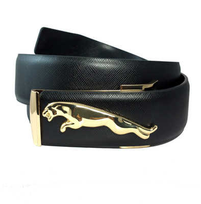 

Ammvi Creations Men Black Synthetic Belt, Black-09