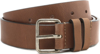 

United Colors of Benetton Men Brown Genuine Leather Belt, 999
