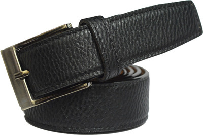 

Sun Shopping Men Formal Black Artificial Leather Belt