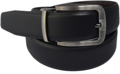 

LEE O Men Black Genuine Leather Belt