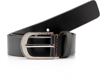 

Junckers Men Formal, Party, Evening Black Genuine Leather Belt