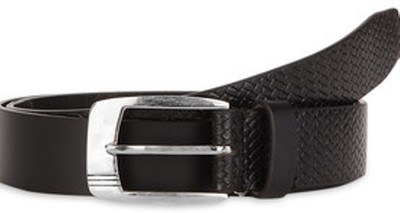 

Paradigm Design Lab Men Casual Black Genuine Leather Belt