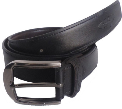 

Elligator Men Black Genuine Leather Belt