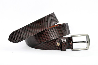 

Pellezzari Men Formal Brown Genuine Leather Belt
