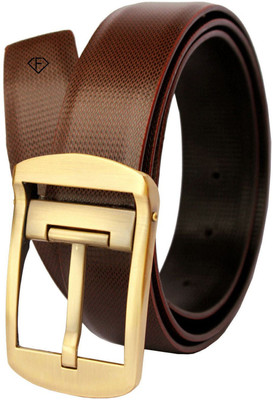 

Fashius Men Brown Artificial Leather Belt, Brown-01