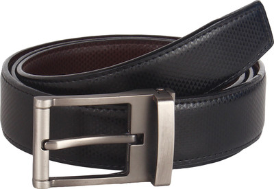 

Golden Bell Men Black Genuine Leather Belt