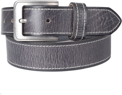 

Wega Life Men Casual Black Genuine Leather Belt