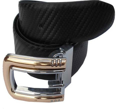 

M&Ms Men Formal Black Genuine Leather Reversible Belt