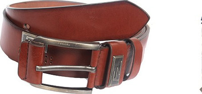 

Aam Shopping Men Casual Brown Genuine Leather Belt