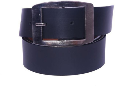 

OODI Men Black Artificial Leather Belt