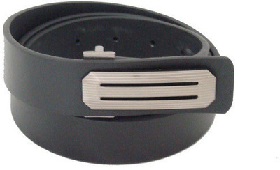 

SFA Men Formal Black Artificial Leather Belt, Black768