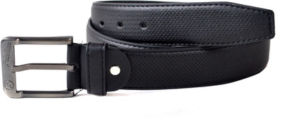 61% OFF on Drakemen Men Casual, Formal Black Genuine Leather Belt