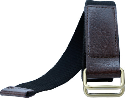 

Contra Men Black Canvas Belt, Black01