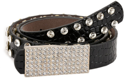 

Tiekart Women Casual Black Synthetic Belt
