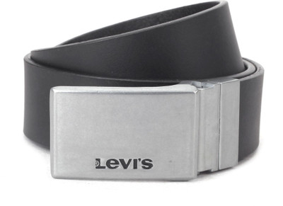 

Levi's Men Black Genuine Leather Reversible Belt