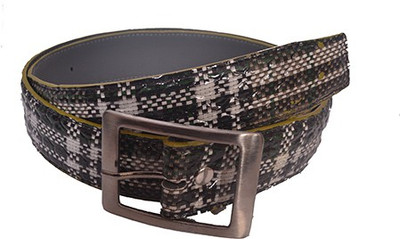 

Aam Shopping Men Khaki Artificial Leather Belt
