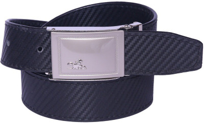 

OODI Men Black Artificial Leather Belt