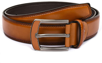

Buckle Up Men Formal Tan Artificial Leather Belt