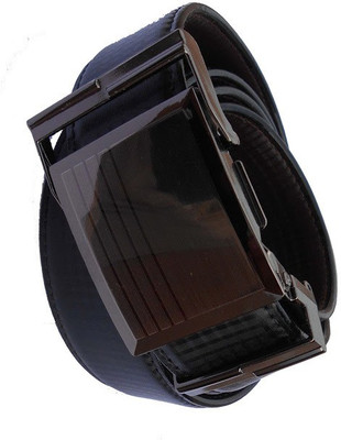 

AmahapGlamourDaze Men Formal Black Synthetic Belt