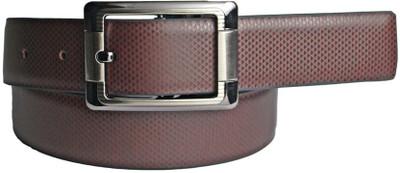 

LEE O Men Formal Brown Artificial Leather Reversible Belt