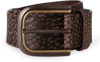 

Peter England Men Brown Genuine Leather Belt