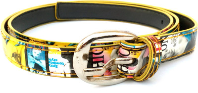 

zhosy Girls Multicolor Artificial Leather Belt