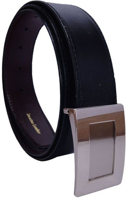 

Revo Men Formal Black Genuine Leather Belt