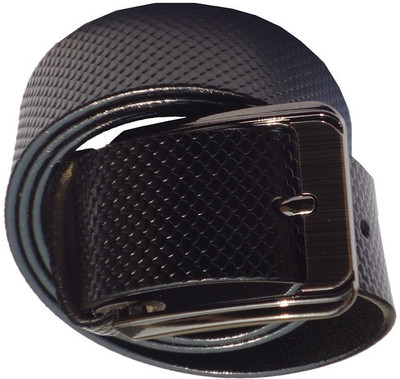 

P&E Men Formal Black Genuine Leather Belt