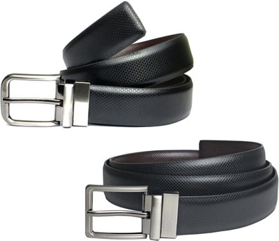

Saugat Traders Boys Casual, Evening, Formal, Party Black, Brown Artificial Leather Reversible Belt