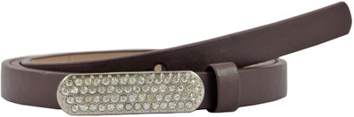

Antiformal Women Party, Casual Brown Artificial Leather Belt
