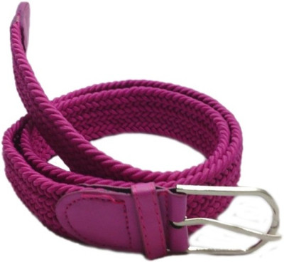 

Shop & Shoppee Men Casual Pink Canvas Belt