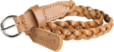

Fastrack Women Casual Brown Genuine Leather Belt
