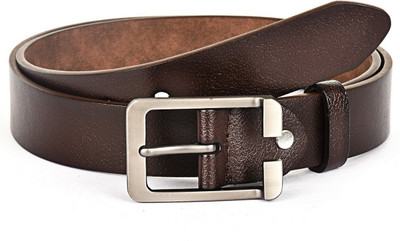 

Buckle Up Men Formal Brown Genuine Leather Belt