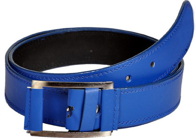 

Swan Collection Boys Casual, Evening Blue Artificial Leather Belt, K315blu