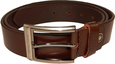 

jimmy carter Men Brown Genuine Leather Belt