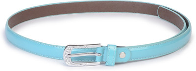 

Buckle Up Women Blue Artificial Leather Belt