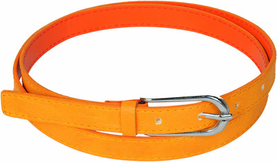 

Naysa Women Casual, Party Yellow Artificial Leather Belt, Yellow - 01