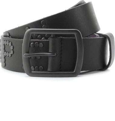 

Superdry Men Black Metal Belt