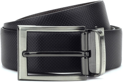 

Van Heusen Men Black, Brown Metal Reversible Belt
