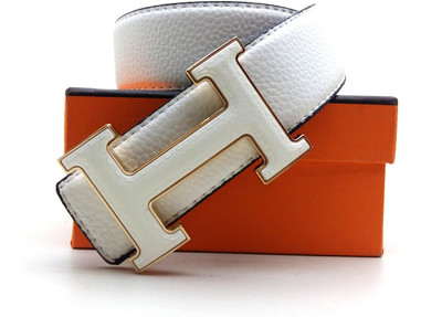 

Amigo Boys White Artificial Leather Reversible Belt