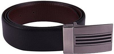 

BW Men Formal Black Genuine Leather Reversible Belt