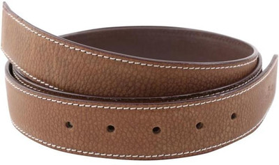 

Redrho Men Brown Genuine Leather Belt