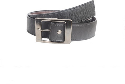 Aam Shopping Men Casual Black Genuine Leather Belt