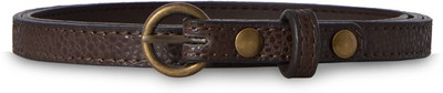

Baggit Women Casual Brown Synthetic Belt