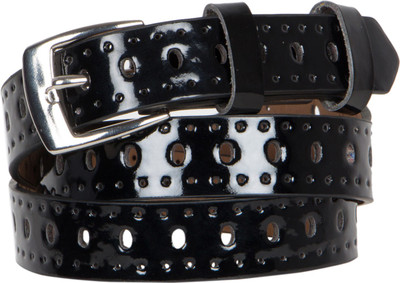 

Calvino Women Casual, Formal Black Artificial Leather Belt