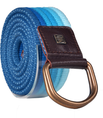 

OTLS Men & Women Casual Blue Canvas Belt